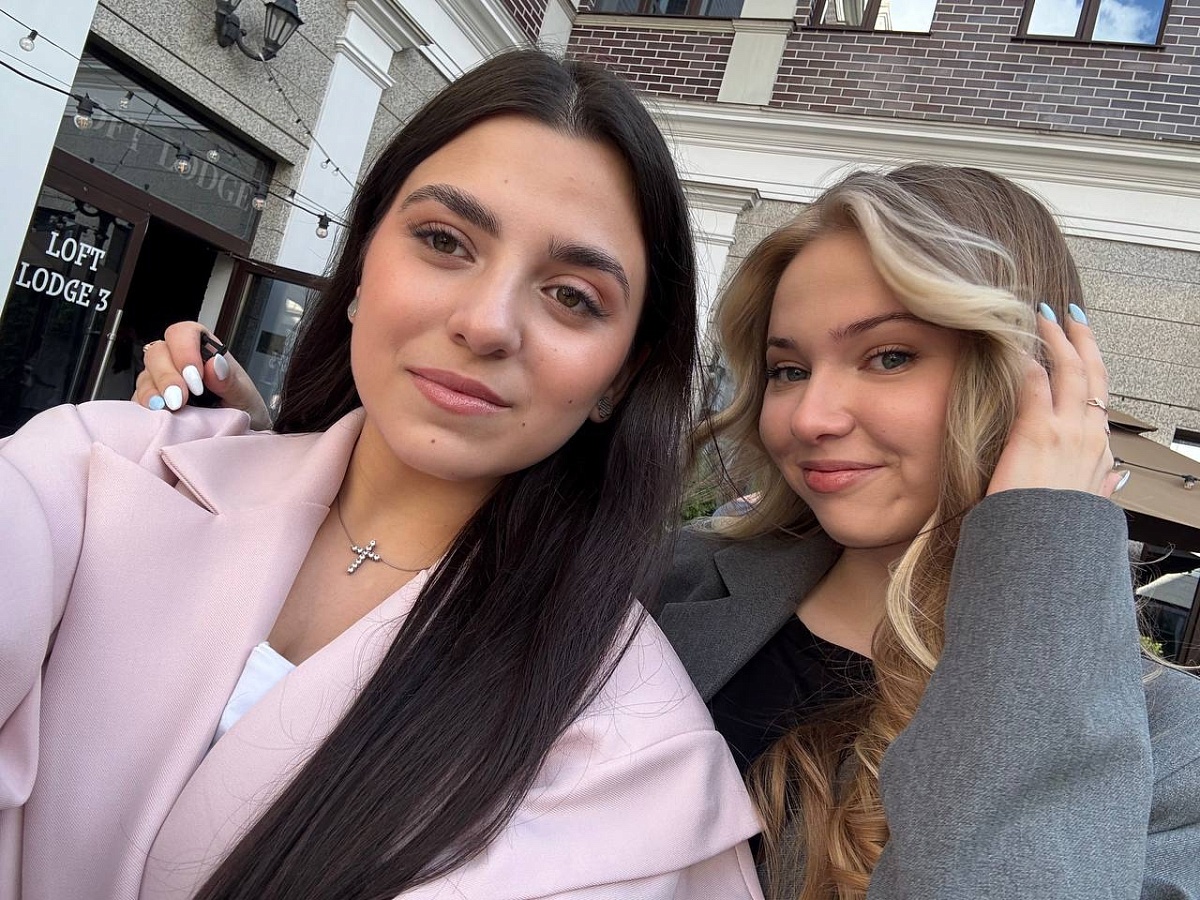 с преподавателем Юлией Ш 1